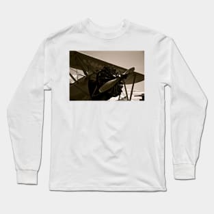 Vintage Bi Plane Long Sleeve T-Shirt